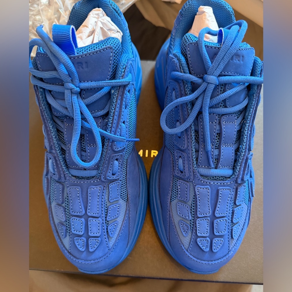 AMIRI Royal blue BRAND NEW!! Bone Runner sneaker - Picture 2 of 13